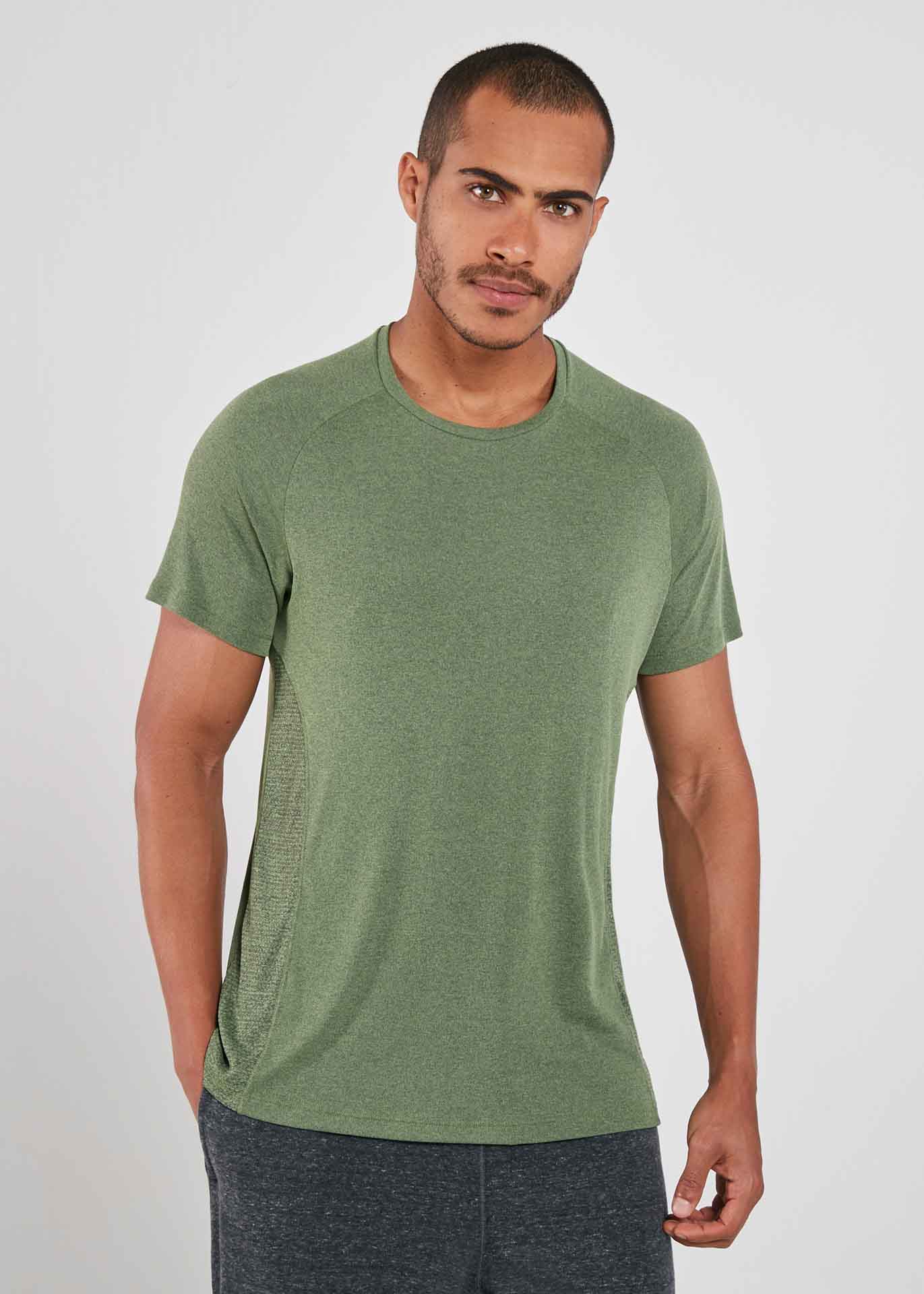 Camiseta Masculina Manga Curta Mesh