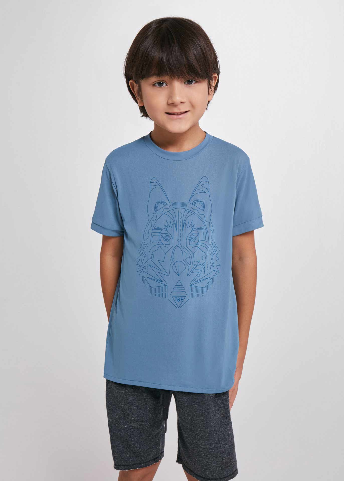 Camiseta Infantil Masculina Thermodry Husk