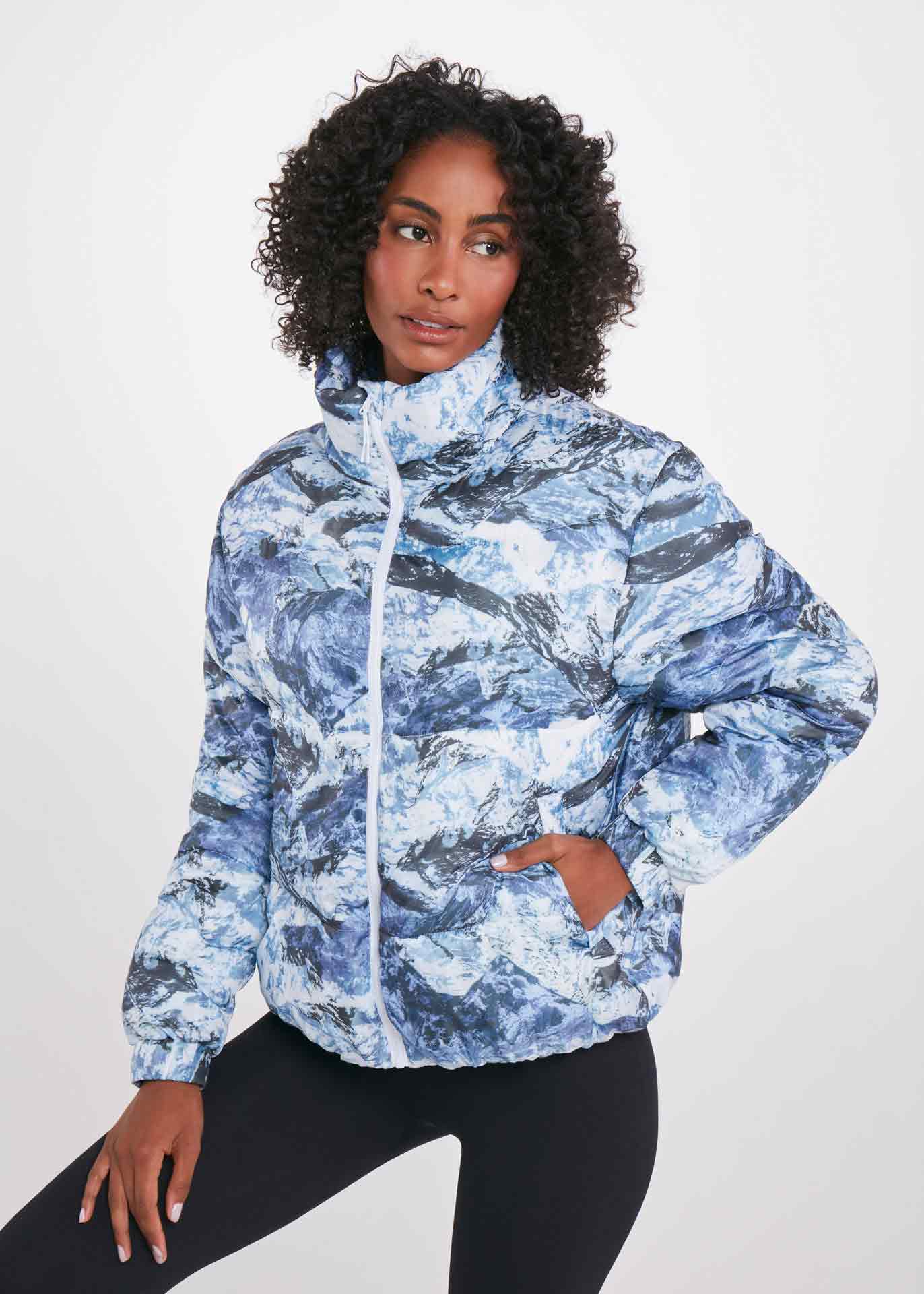 Jaqueta Feminina  Winter Estampada