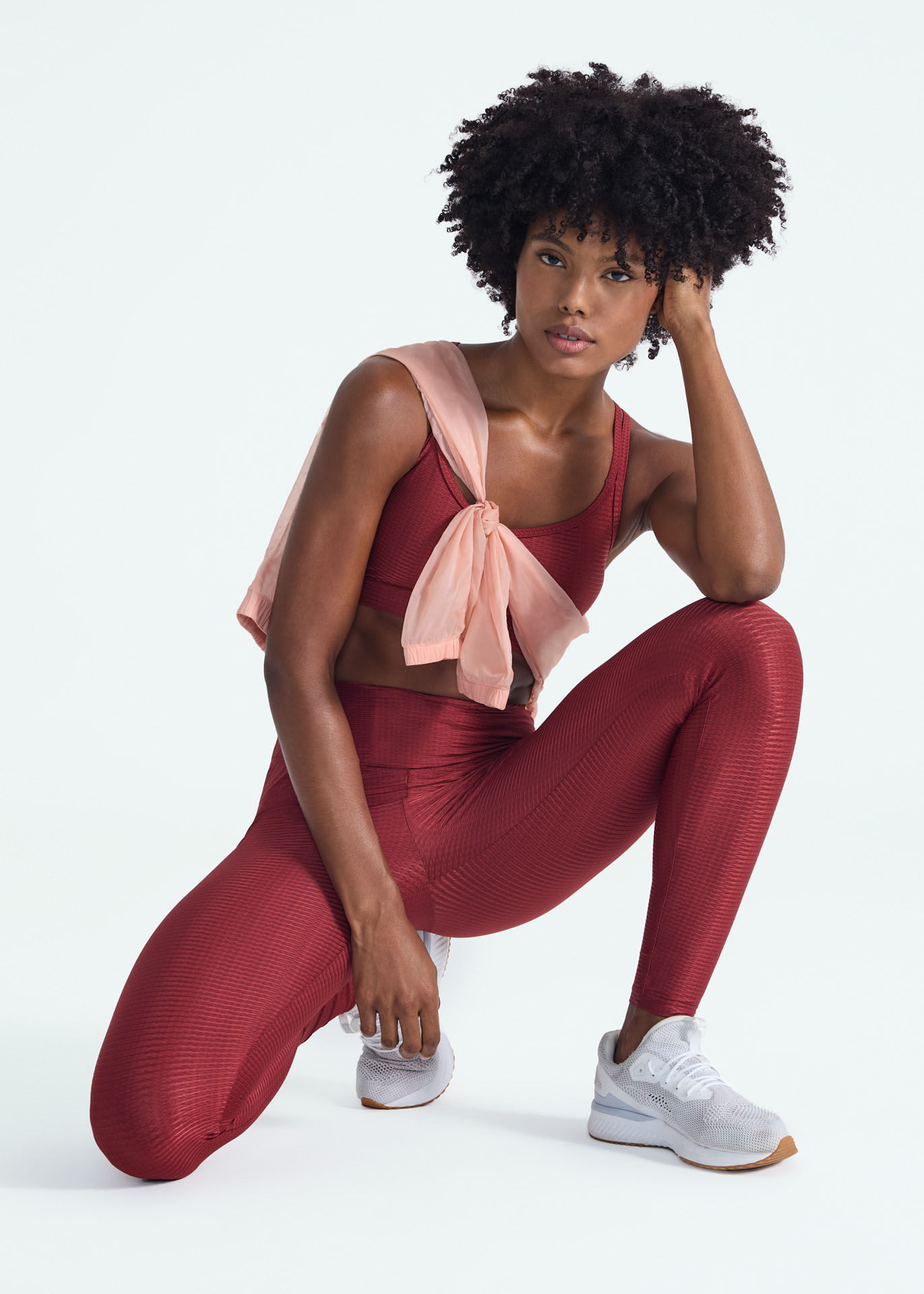 Calça Legging Feminina Textura
