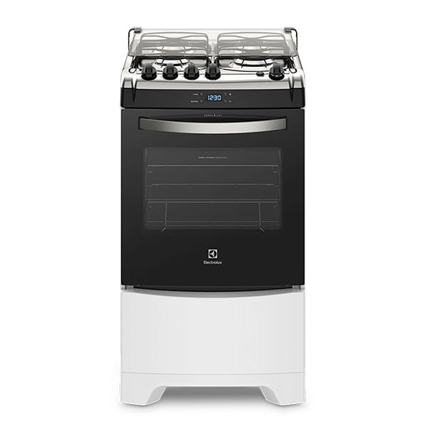 Fogão 4 Bocas Electrolux Branco com Timer Digital (52LBR)