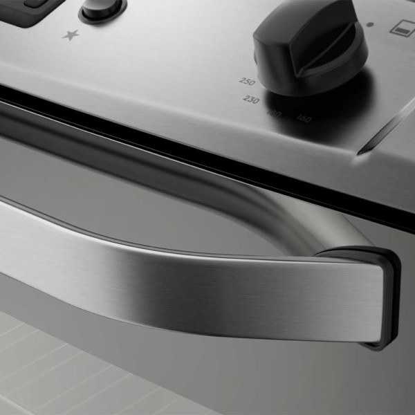 Encontraproduto.com.br - Fogão 5 Bocas de Embutir Electrolux Prata com Grill e Timer Digital (76EXR)