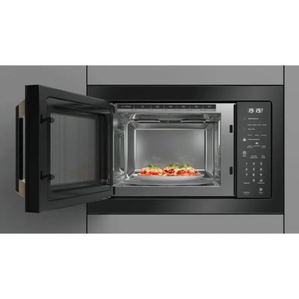 Encontraproduto.com.br - Micro-ondas de Embutir Electrolux 34L Preto com Grill Pro Series (MV43T)