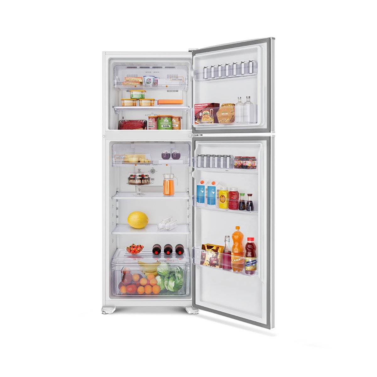 Encontraproduto.com.br - Geladeira/Refrigerador Continental Frost Free Duplex Branca 472 Litros (TC56)