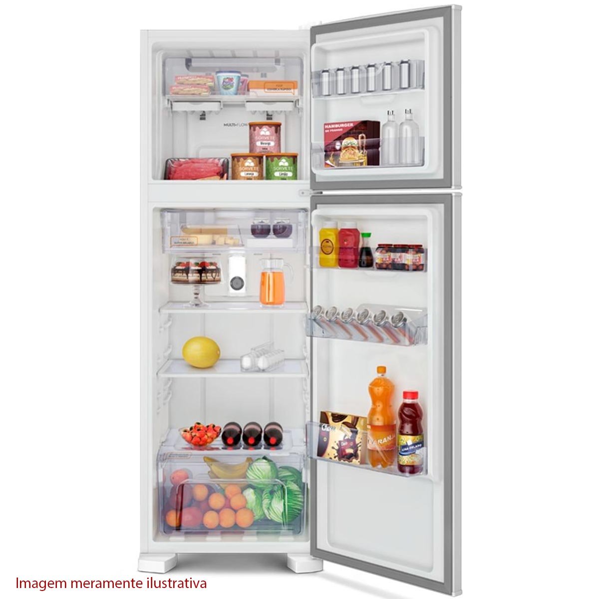 Encontraproduto.com.br - Refrigerador CONTINENTAL Frost Free TC41 Branco 370L 127V