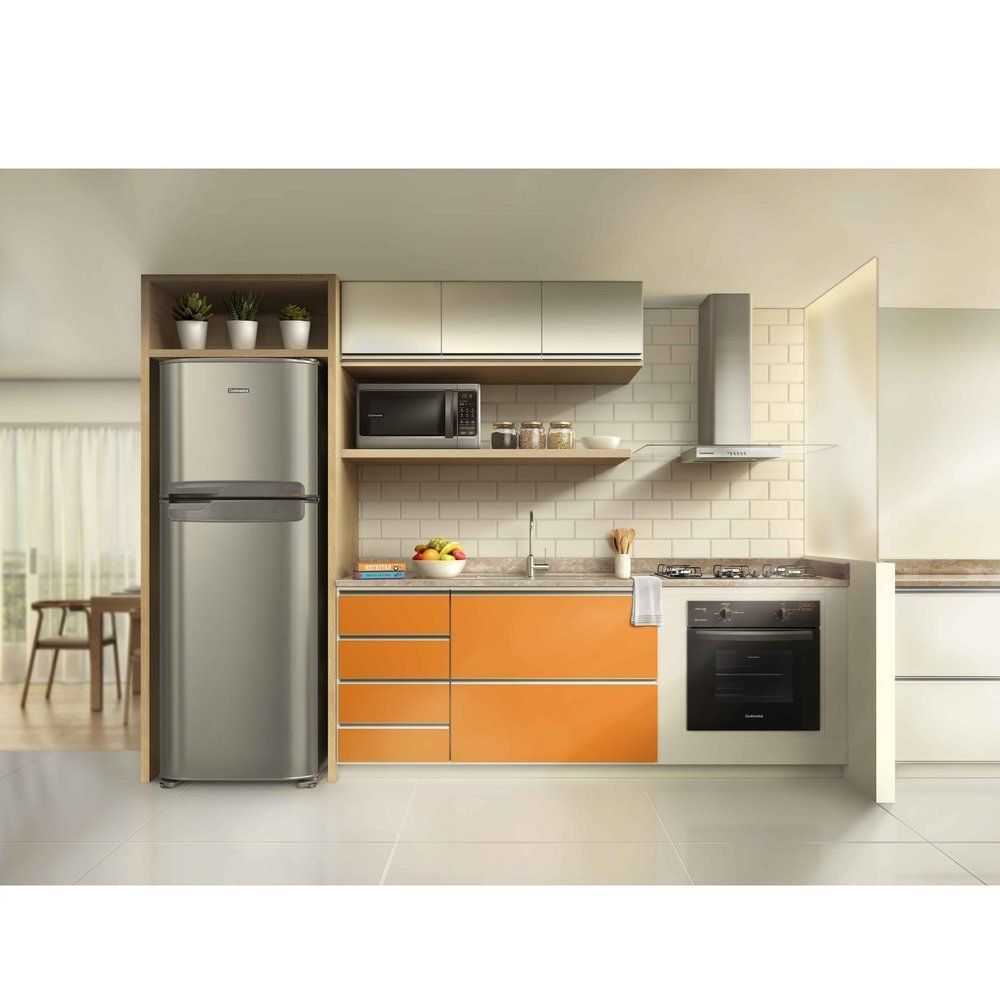 Encontraproduto.com.br - Coifa de Parede de Vidro Efficient com Luz de Led - Inox