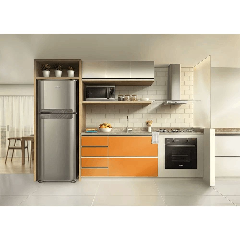 Encontraproduto.com.br - Coifa de Parede de Vidro Efficient com Luz de Led - Inox