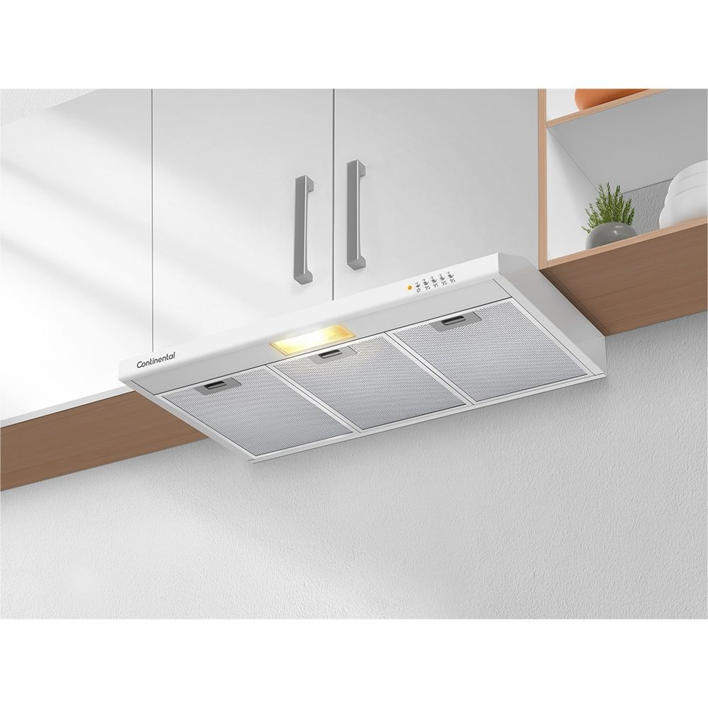 Depurador de Ar Slim 80cm Branco DC80B Continental