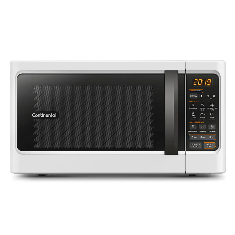 Encontraproduto.com.br - Micro-ondas Continental Branco 34 Litros com Função Descongelar (MC34B)