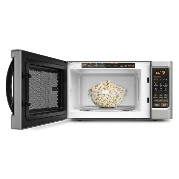 Encontraproduto.com.br - Micro-ondas Continental Prata 34 Litros com Função Descongelar (MC34S)