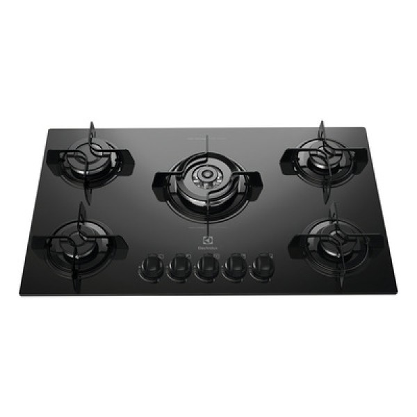 Cooktop 5 Bocas Electrolux a Gás com Tripla Chama (KE5TP)