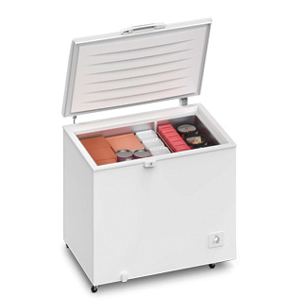 Encontraproduto.com.br - Freezer Horizontal Electrolux Cycle Defrost 314L com função Turbo Freezer Uma Porta (H330)