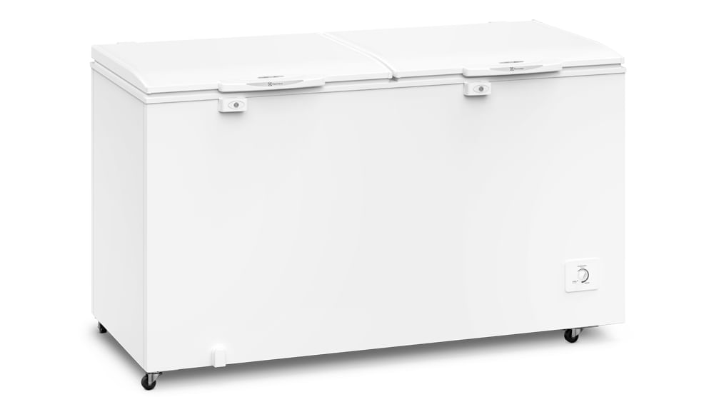 Encontraproduto.com.br - Freezer Horizontal Electrolux Cycle Defrost 513L com função Turbo Freezer Duas Portas (H550)