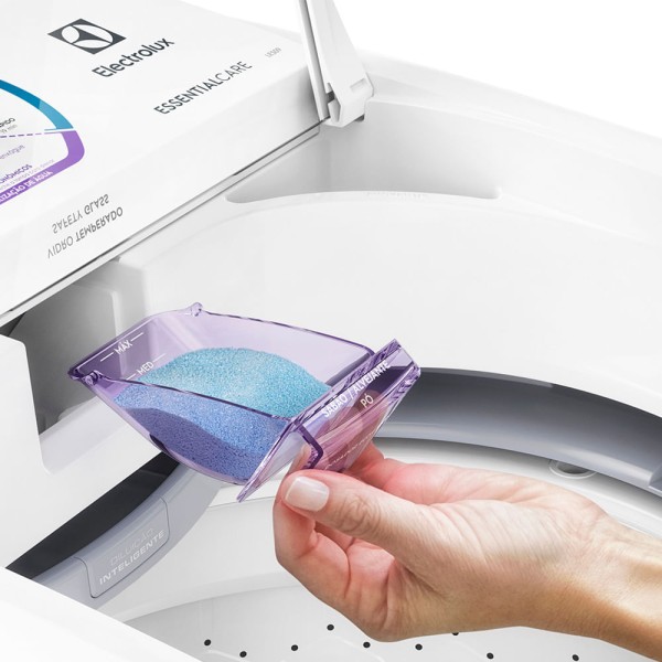Encontraproduto.com.br - Máquina de Lavar Electrolux Essencial Care 8,5kg Branca LES09