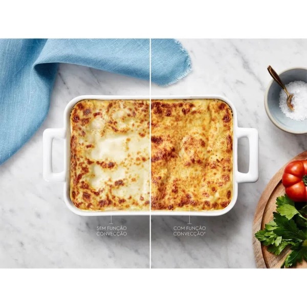 Encontraproduto.com.br - Forno Multifuncional com Micro-ondas de Embutir Electrolux 47l 220V ME4EP 54431CBB235