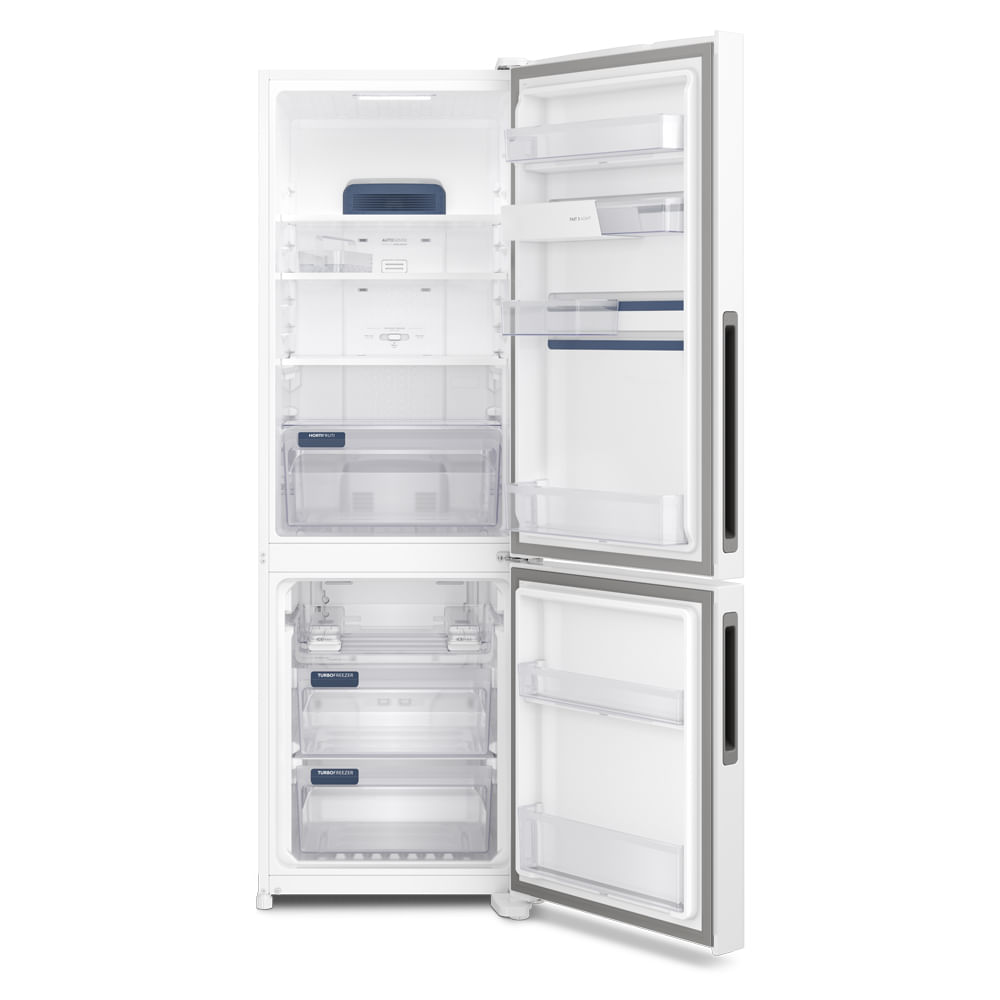 Encontraproduto.com.br - Geladeira Electrolux Frost Free 400L Efficient AutoSense Inverse Branca (DB44)