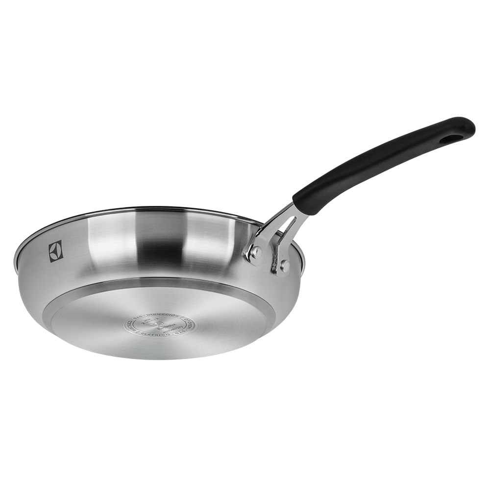 Encontraproduto.com.br - Frigideira Inox com Revestimento Antiaderente 24cm