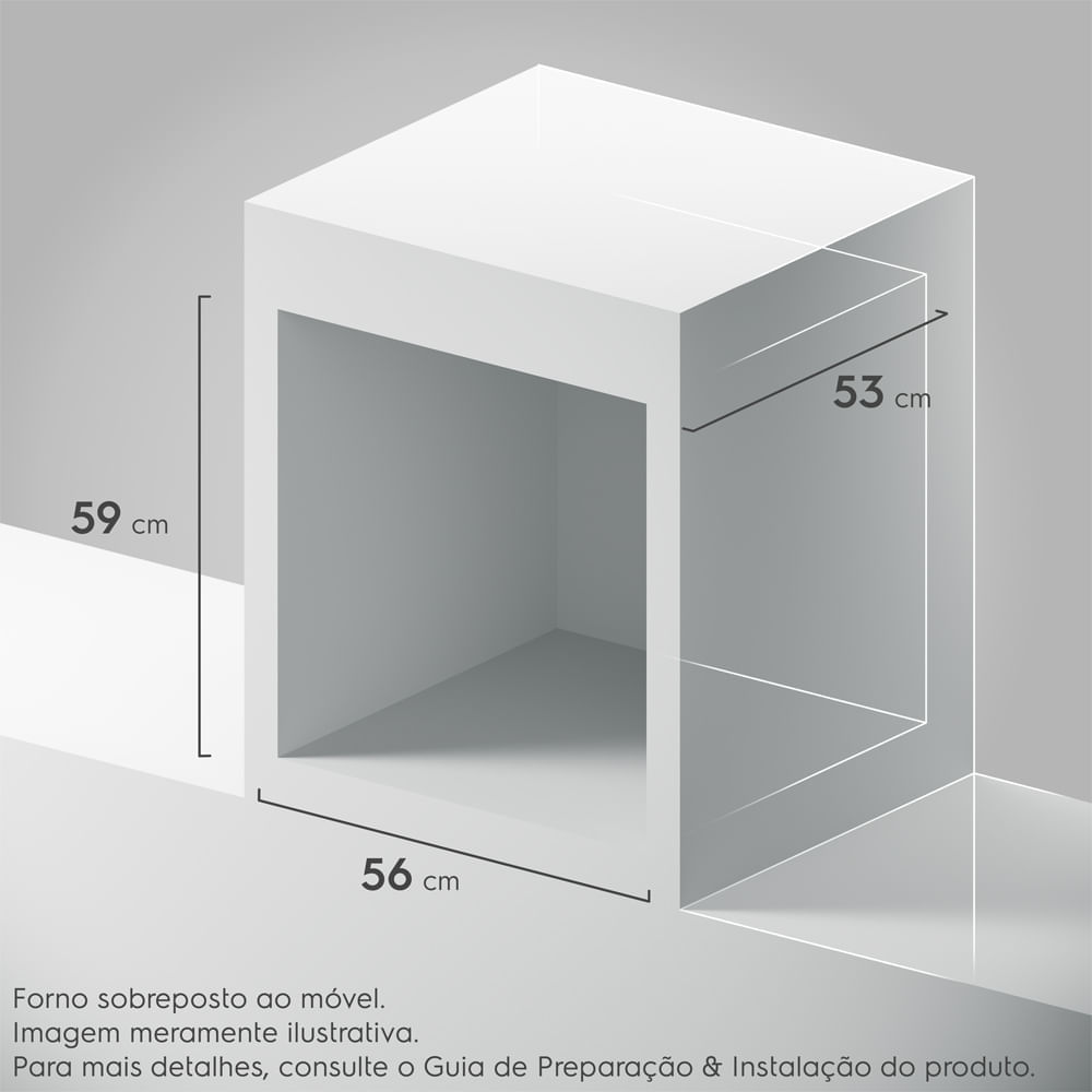 Encontraproduto.com.br - Forno De Embutir A Gás Continental 80l Com Toplimpafácil OC8GM