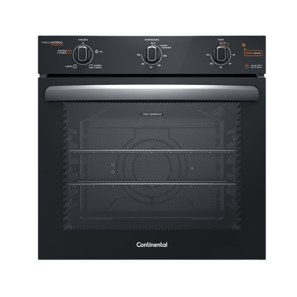 Encontraproduto.com.br - Forno de Embutir Elétrico Continental 80L com TOPLimpaFácil (OC8EM)