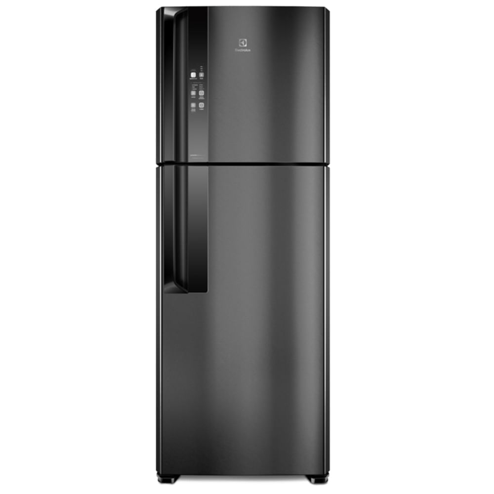Geladeira Electrolux Frost Free Inverter 474L AutoSense Duplex Cor Black Inox Look (IF56B)