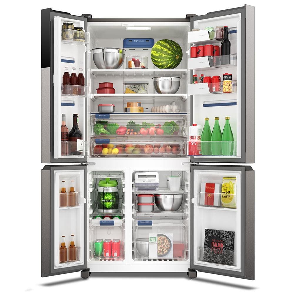 Encontraproduto.com.br - Geladeira Electrolux Multidoor Experience 581l 4 Portas Iq8s Inox 110V