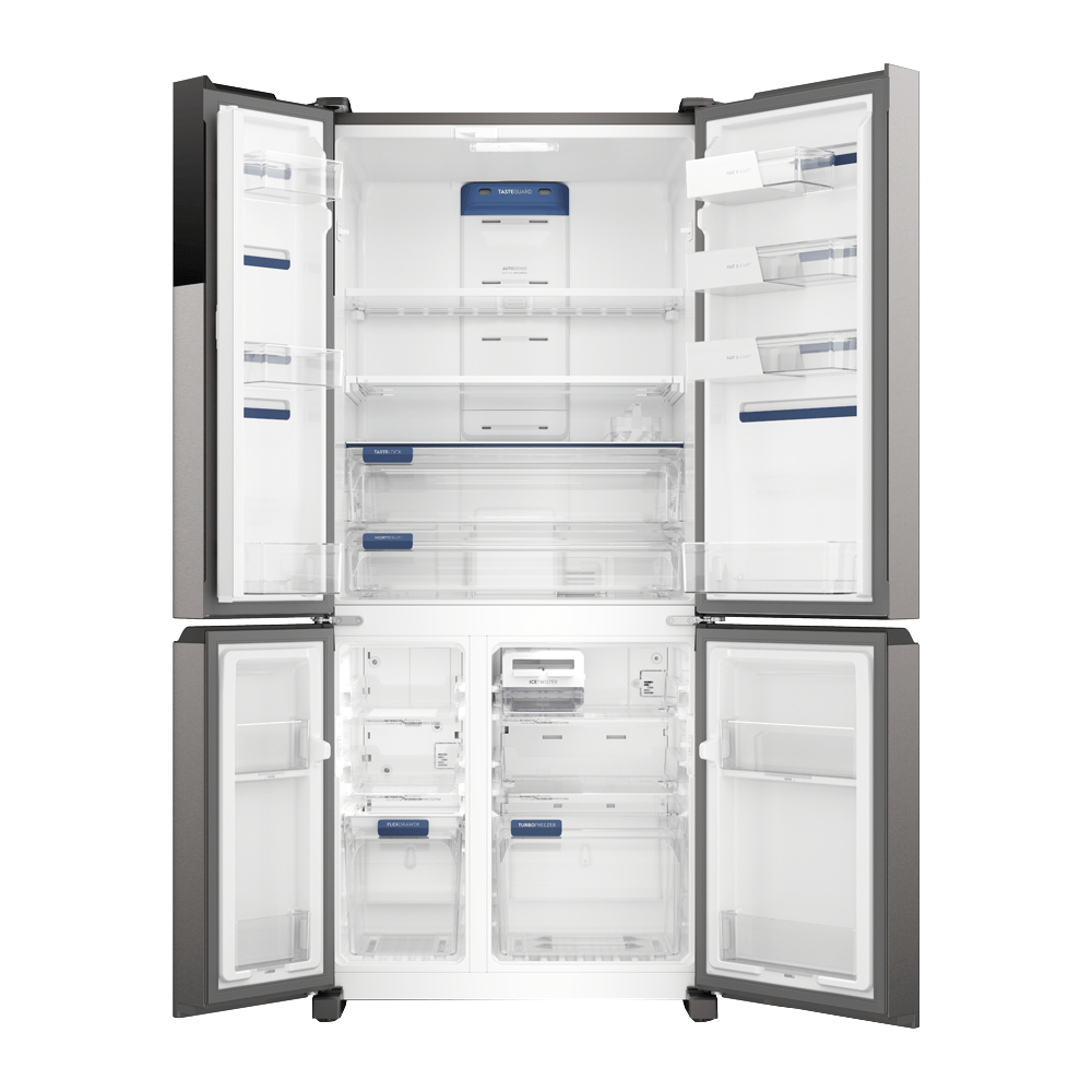 Encontraproduto.com.br - Refrigerador Multidoor Experience Electrolux De 04 Portas Frost Free Com 581 Litros Flexispace E Inverter Inox Look 220V
