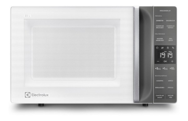 Encontraproduto.com.br - Micro-ondas Electrolux 23L Preto Efficient Com Descongelamento Assistido ME23P
