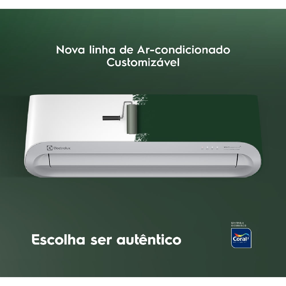 Encontraproduto.com.br - Ar Condicionado Electrolux Split 23.000 BTUs Color Adapt Quente/Frio UI24R/UE24R 220V