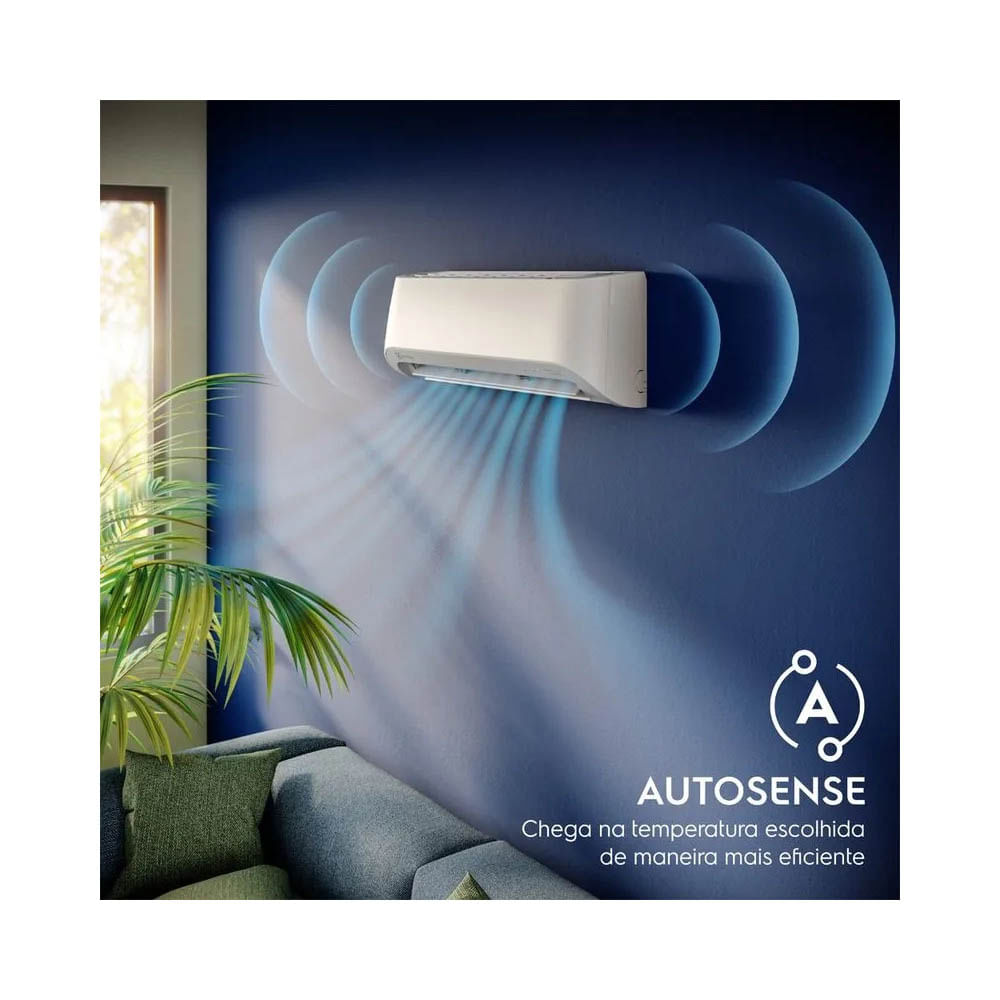 Encontraproduto.com.br - Ar Condicionado Electrolux Split 23.000 BTUS Color Adapt Frio (UI24F/UE24F) 220V