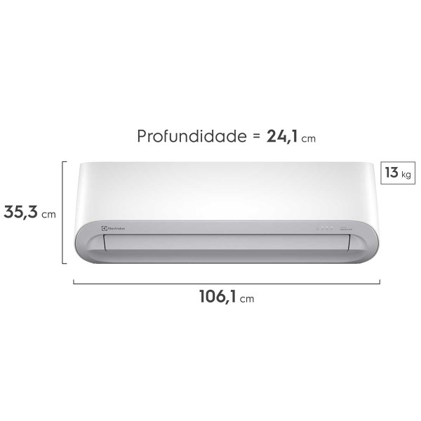 Encontraproduto.com.br - UNID.COND.24000BTUS ELECTROLUX JE24F INVERTER BR 220V