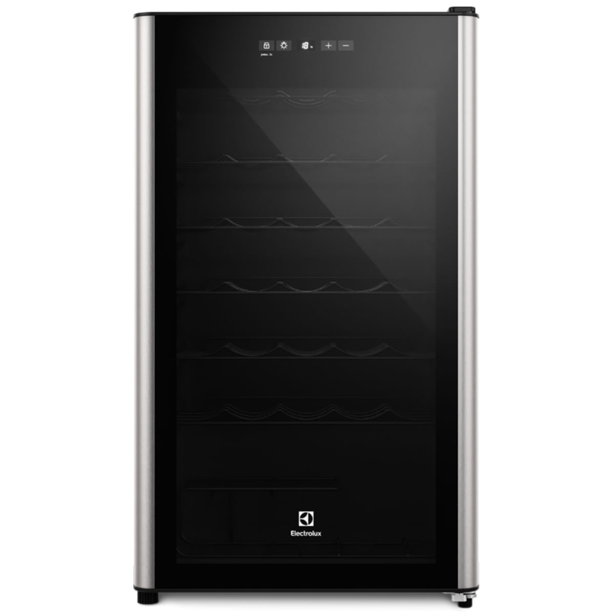 Encontraproduto.com.br - Adega de Vinho Climatizada Electrolux 34 Garrafas Uma Porta com Painel Digital (WSF34)