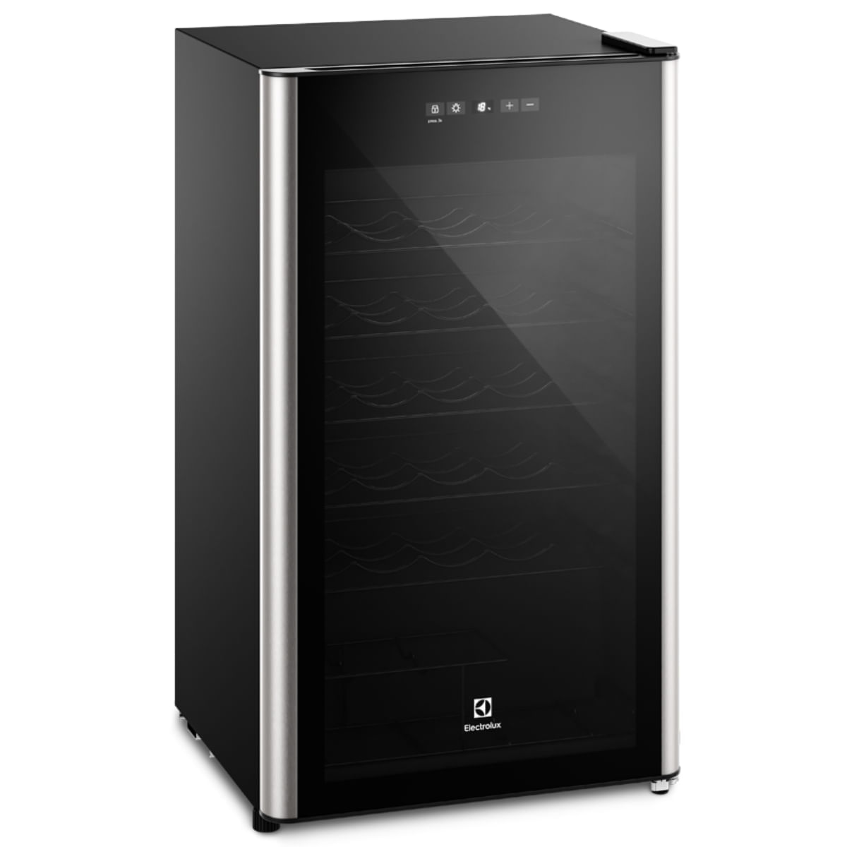 Encontraproduto.com.br - Adega de Vinho Climatizada Electrolux 34 Garrafas Uma Porta com Painel Digital (WSF34)