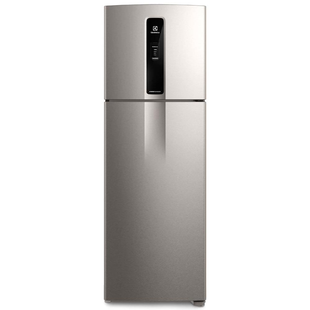 Encontraproduto.com.br - Geladeira Electrolux Frost Free Inverter 390L Efficient AutoSense Duplex Inox Look (IF43S)