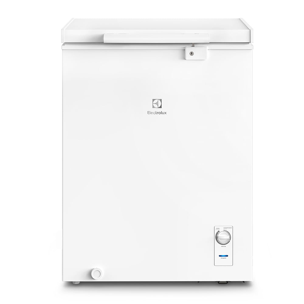 Encontraproduto.com.br - Freezer Horizontal Electrolux Cycle Defrost 143L com função Turbo Freezer Uma Porta (HE150)