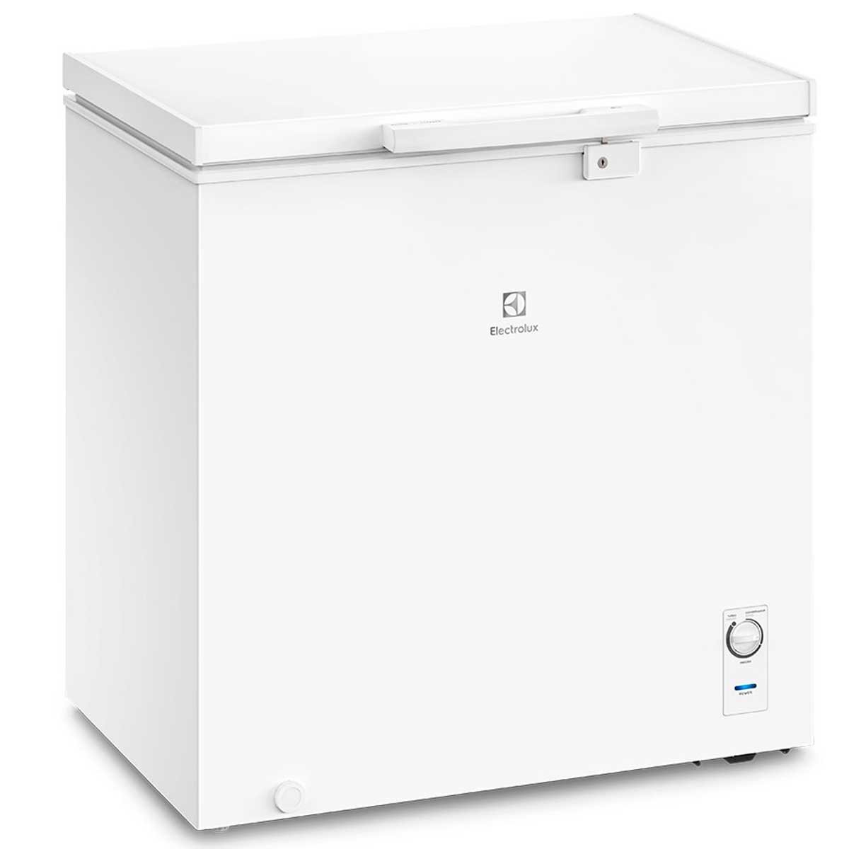 Encontraproduto.com.br - Freezer Horizontal Electrolux 1 Porta Cycle Defrost 199L Função Turbo Freezer HE200