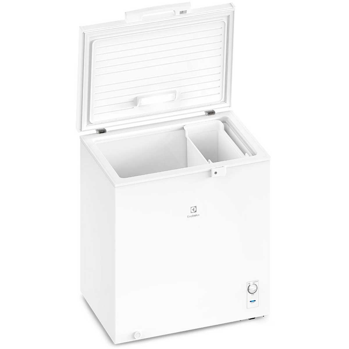 Encontraproduto.com.br - Freezer Horizontal Electrolux 1 Porta Cycle Defrost 199L Função Turbo Freezer HE200