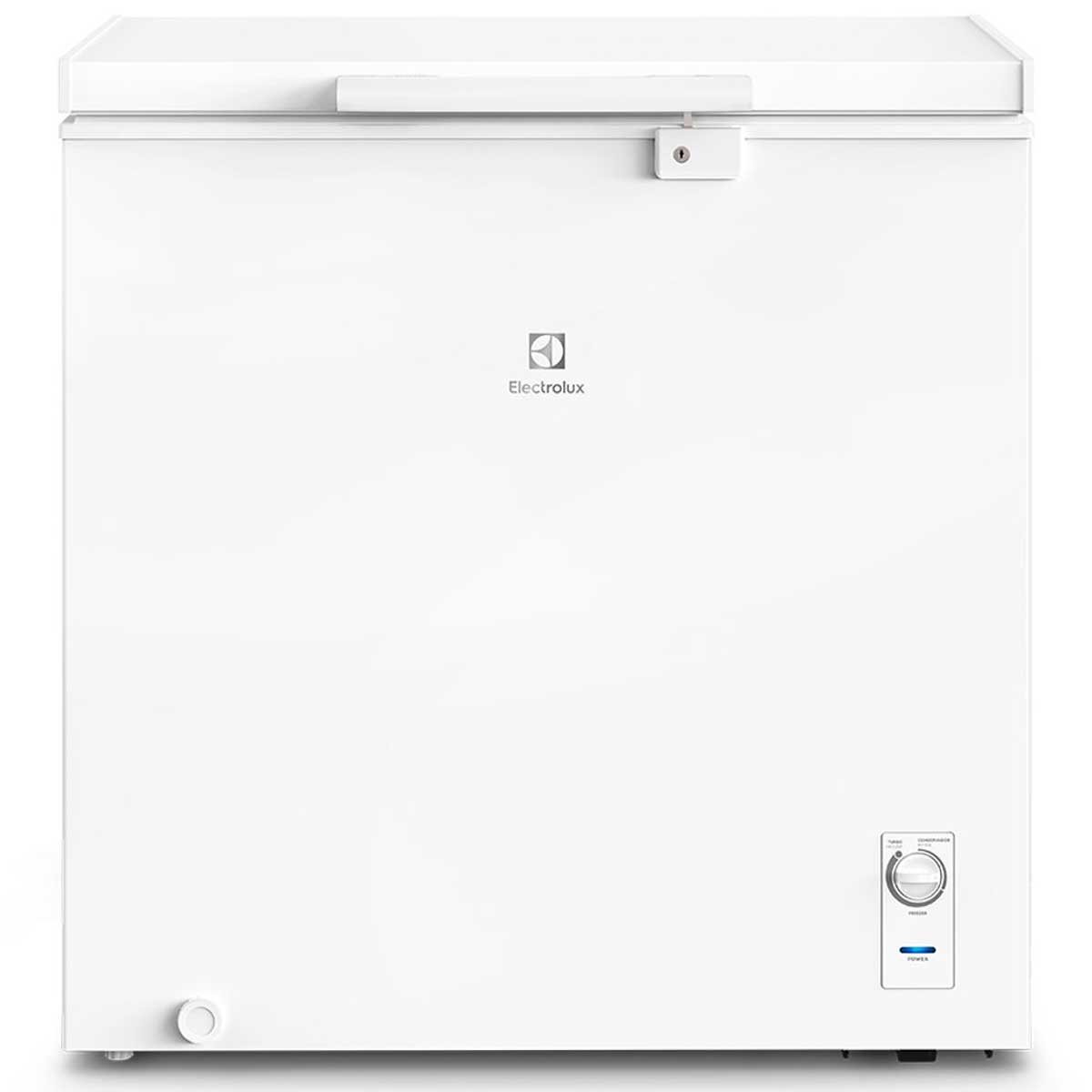 Encontraproduto.com.br - Freezer Horizontal Electrolux 1 Porta Cycle Defrost 199L Função Turbo Freezer HE200