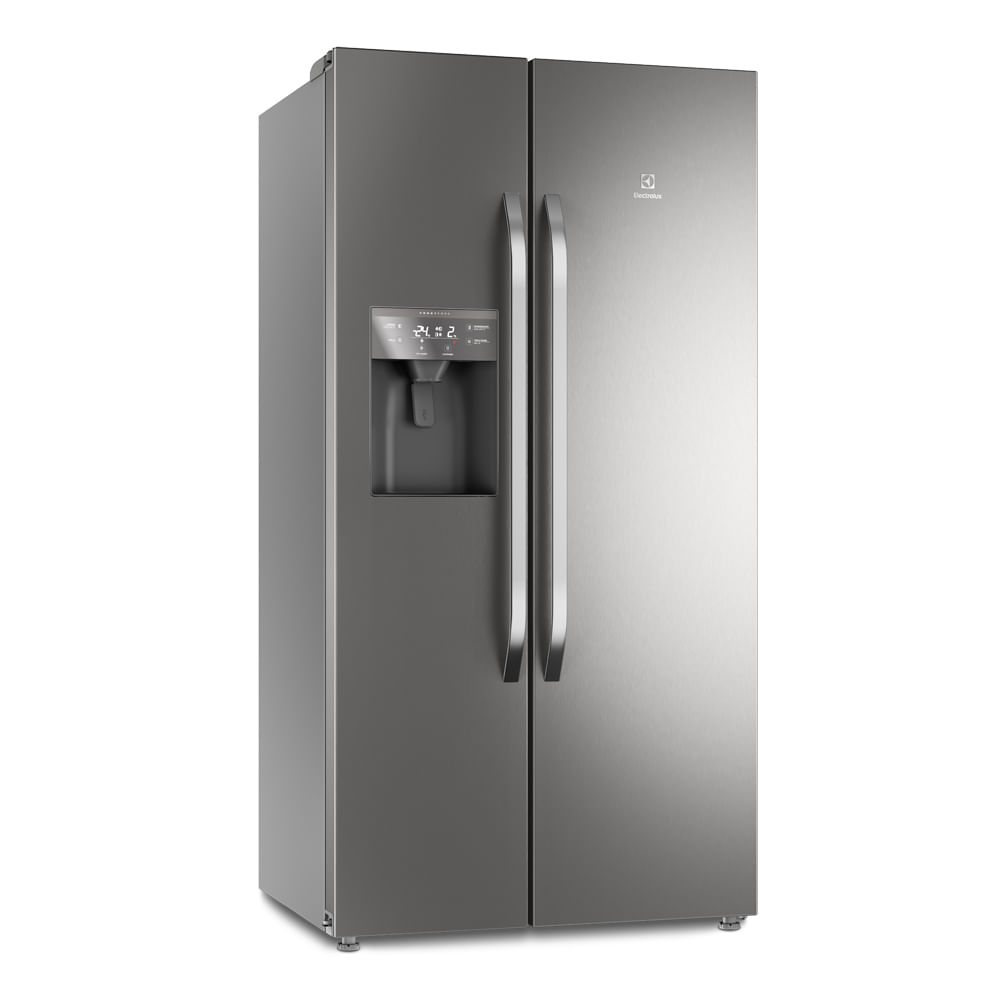Geladeira/Refrigerador Electrolux Side By Side Efficient com Inverter 520L (IS9S)
