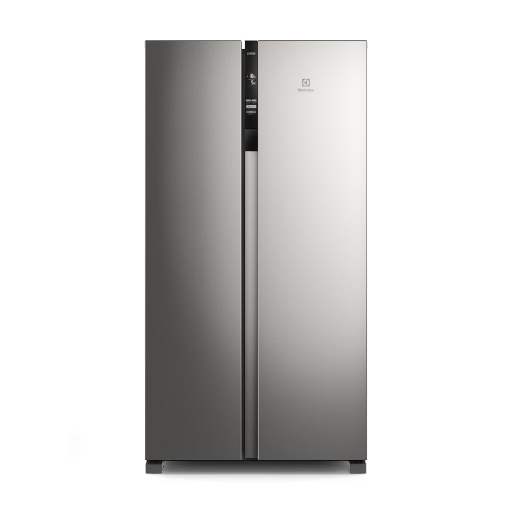 Encontraproduto.com.br - Geladeira Electrolux Side By Side Efficient Com Tecnologia Autosense 435l (is4s)