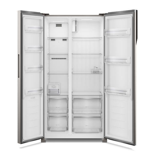 Encontraproduto.com.br - Geladeira Electrolux Side By Side Efficient Com Tecnologia Autosense 435l (is4s)