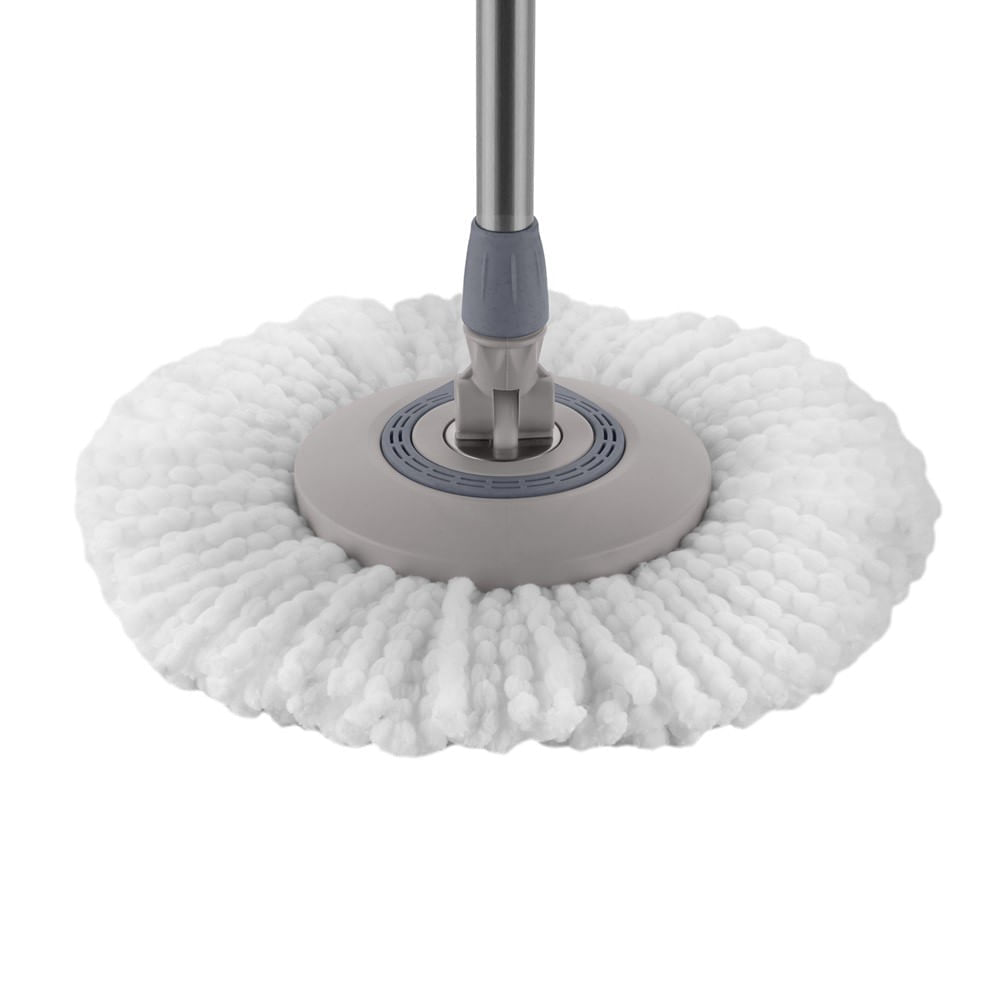 Encontraproduto.com.br - Refil Pano de Microfibra para Mop Giratório Menalux Inox