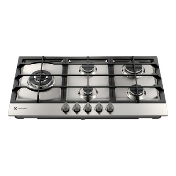 Cooktop 5 Bocas Electrolux à Gás Experience Inox Semi Profissional (KE9DX)