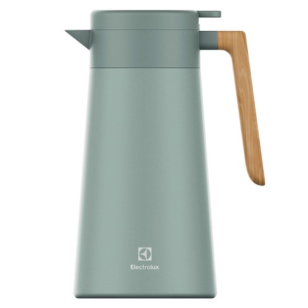 Encontraproduto.com.br - Garrafa Térmica Electrolux 1,8L Verde Fosca Sense Com Bico Corta Pingos
