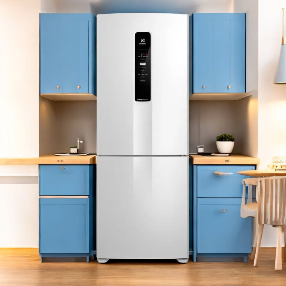 Encontraproduto.com.br - Geladeira Electrolux 490 Litros IB7 Duplex Frost Free Inverse Branco