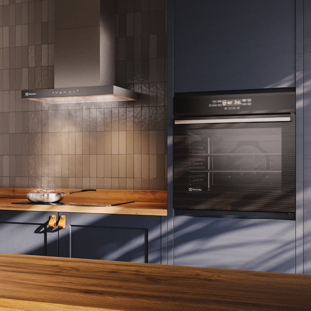 Encontraproduto.com.br - Coifa De Parede Electrolux 90cm Inox Inteligência Artificial Ce9tf 110v 29909tba189