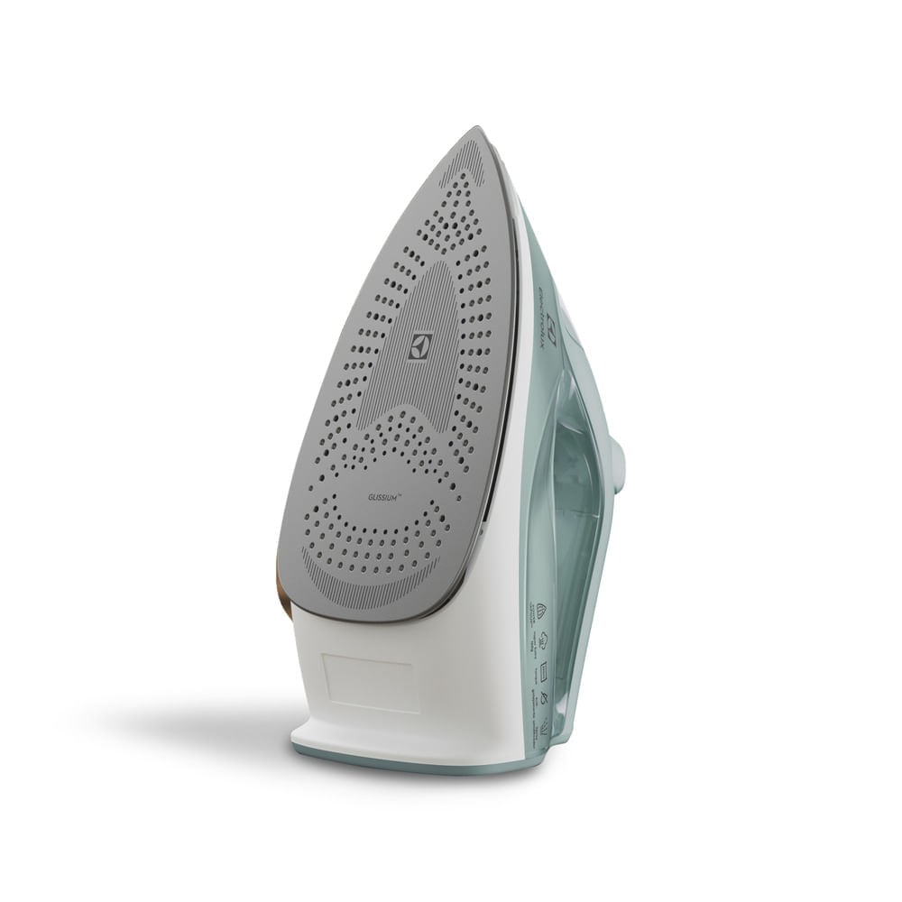 Encontraproduto.com.br - Ferro De Passar A Vapor E A Seco Verde Claro Experience Com Powervapour Electrolux (esi51) 110