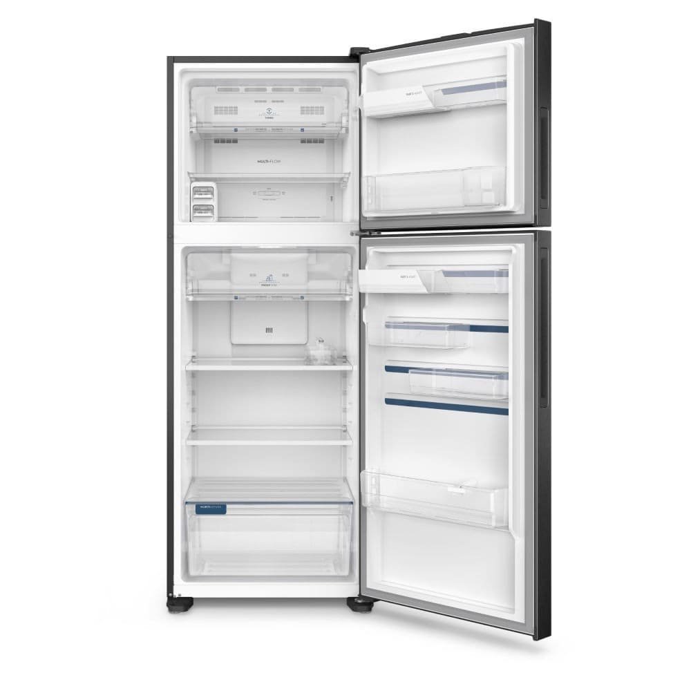 Encontraproduto.com.br - Geladeira Electrolux Frost Free Inverter 480L Efficient com AutoSense SmartBivolt Duplex cor Black Inox Look (IT70B)
