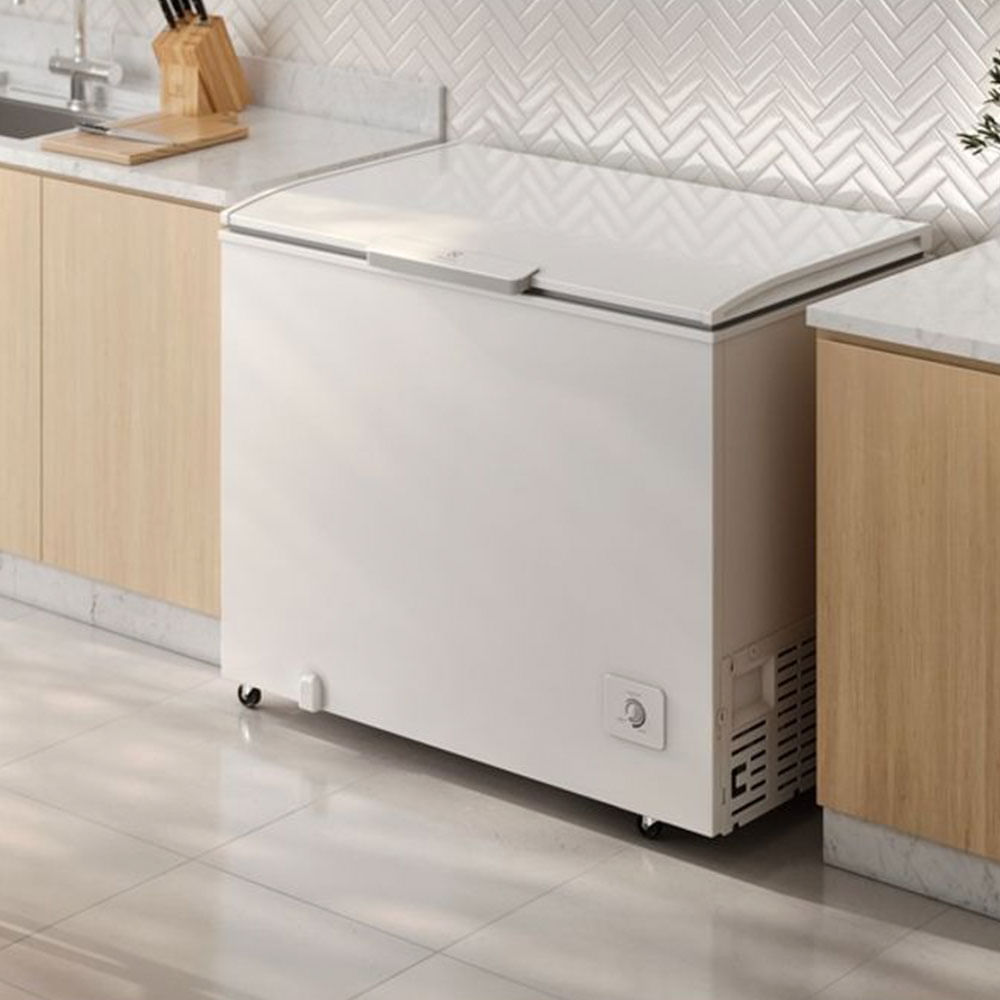 Encontraproduto.com.br - Freezer Horizontal Electrolux 314L com Tecnologia Inverter (HI330)
