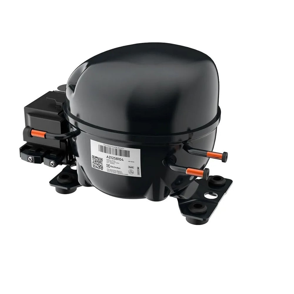 Encontraproduto.com.br - Compressor EL60H 1/5HP R134a 127V 60Hz Electrolux