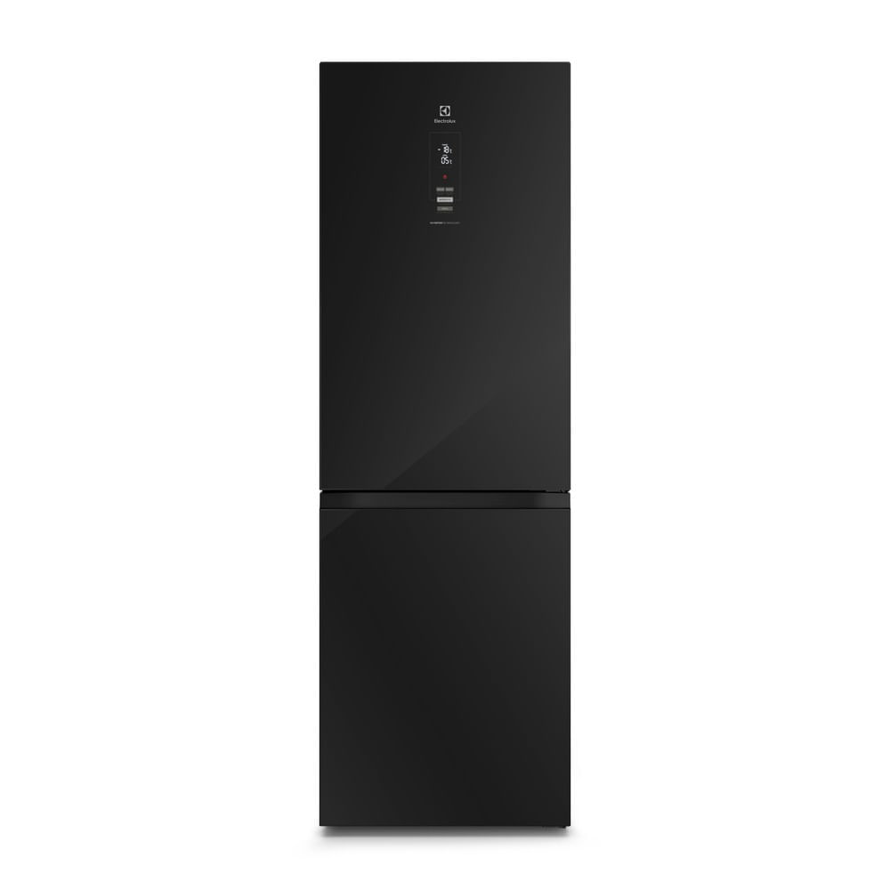 Encontraproduto.com.br - Geladeira Electrolux Frost Free Inverter 322L IB42G Efficient com AutoSense Inverse e Painel Digital - Black Glass 110V